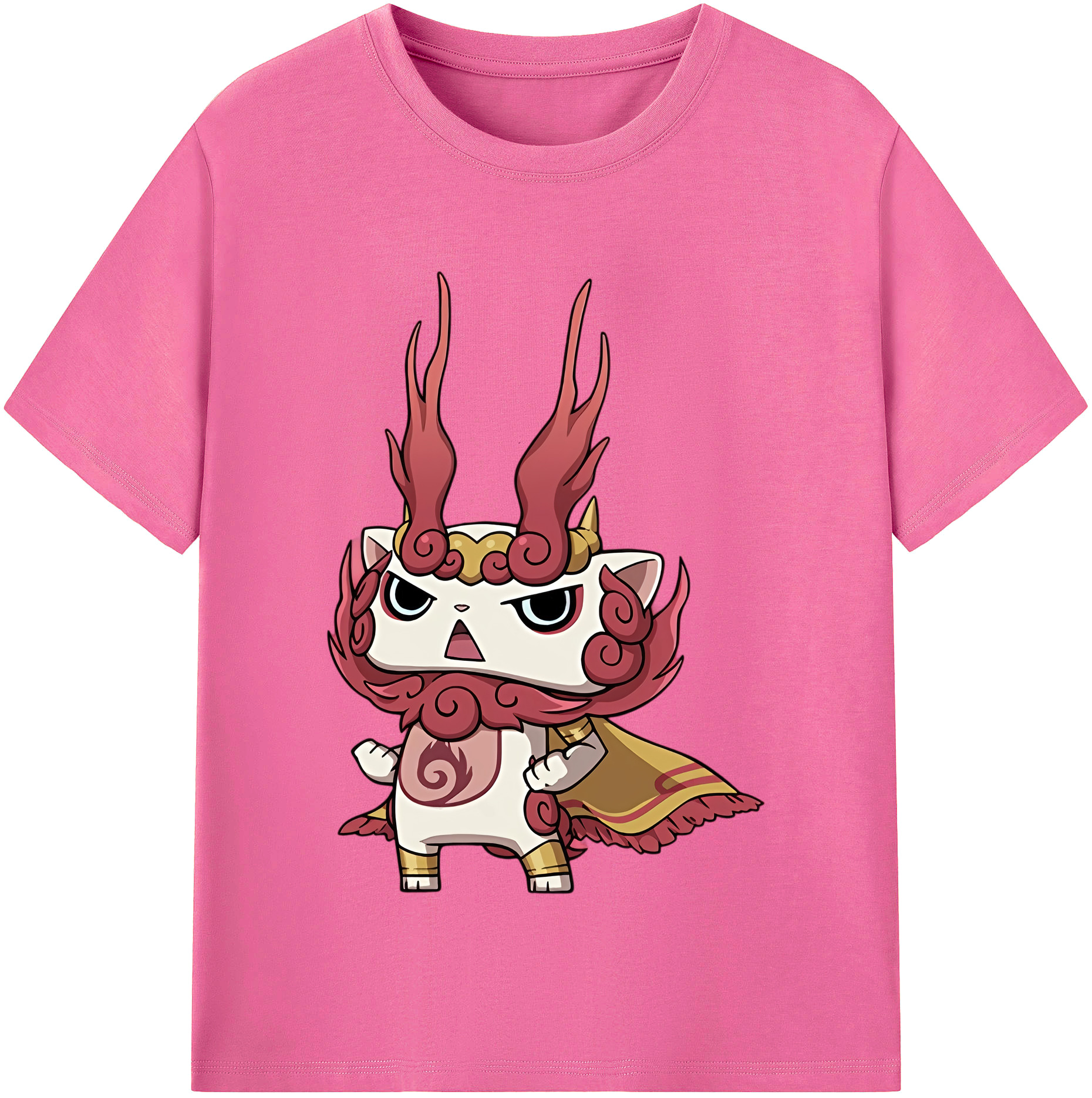 （画像用） 妖怪ウォッチ Yo-kai Watch レディースカジュアルプリントTシャツ（綿100％）